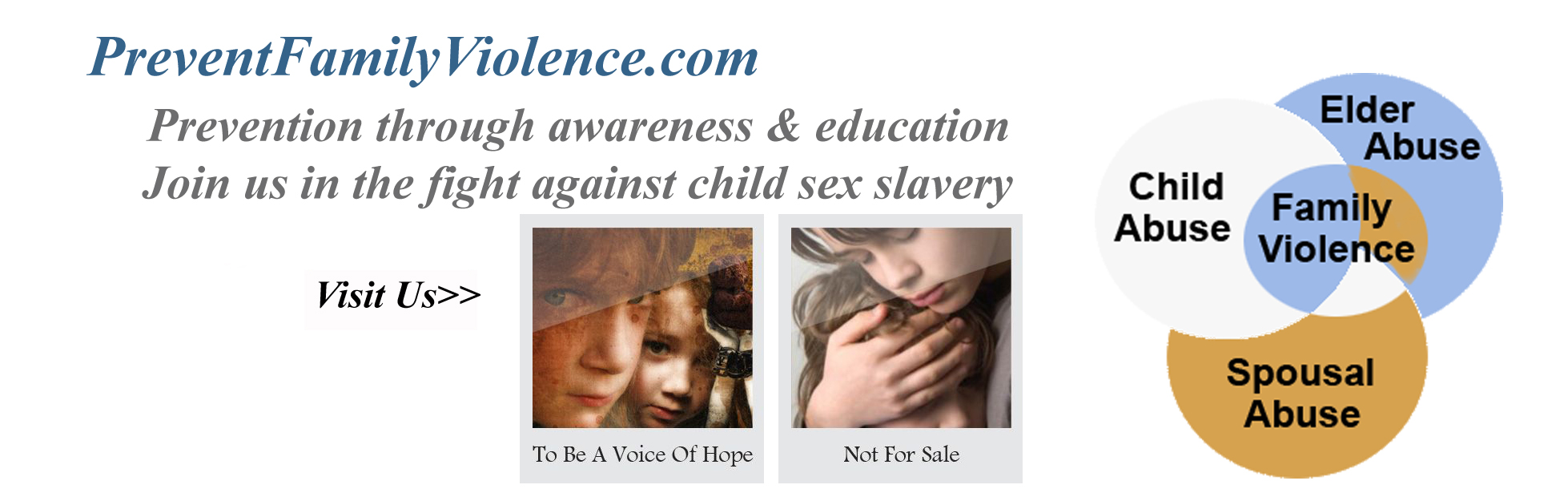 Prevent Family Violence, helping to bring families together through education and awareness